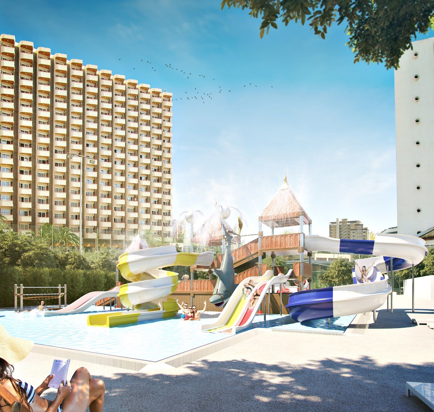 Hotel Rosamar Μπένιντορμ Εξωτερικό φωτογραφία